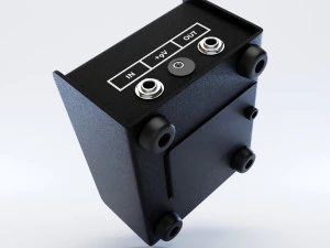 proco rat 2 distortion pedal 3D Model