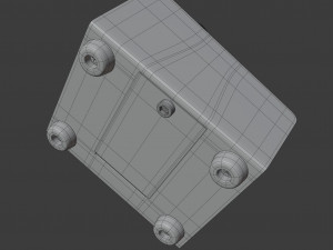 proco rat 2 distortion pedal Model 3D