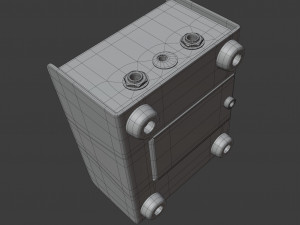 proco rat 2 distortion pedal Model 3D