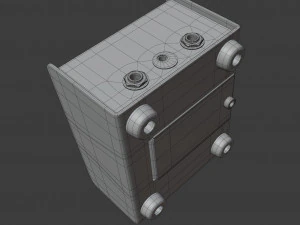 proco rat 2 distortion pedal 3D Model