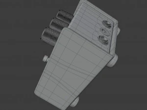 proco rat 2 distortion pedal 3D Model
