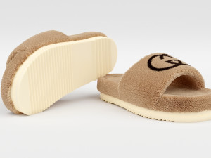 Wool slide sandal 3D Model