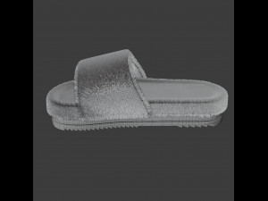 Wool slide sandal 3Dモデル
