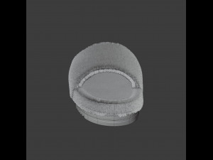 Wool slide sandal 3Dモデル