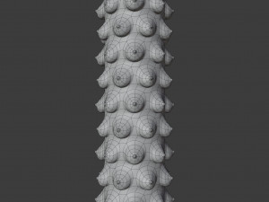 stacked boobs vase Model 3D