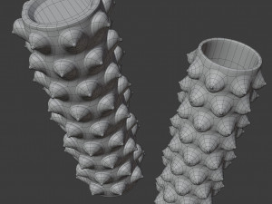 stacked boobs vase Model 3D