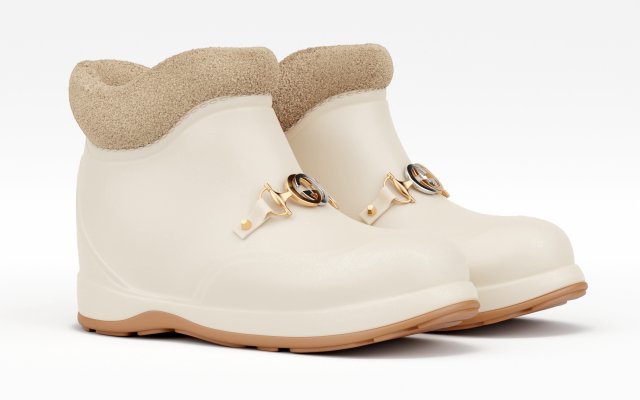 ankle boot with gg horsebit 3D-Modell .c4d .max .obj .3ds .fbx .stl .blend 