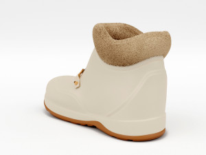ankle boot with gg horsebit 3D-Modell
