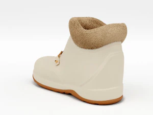 ankle boot with gg horsebit 3D Model