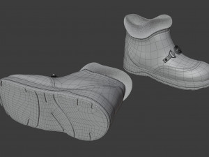ankle boot with gg horsebit 3D-Modell
