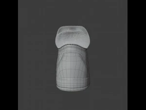 ankle boot with gg horsebit 3D Model