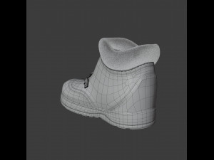 ankle boot with gg horsebit 3D-Modell