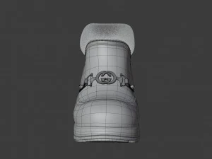 ankle boot with gg horsebit 3D Model