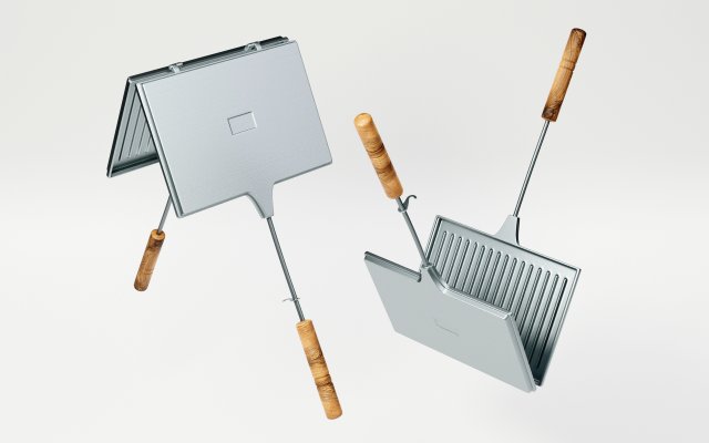 stovetop toaster Modello 3D .c4d .max .obj .3ds .fbx .stl .blend 