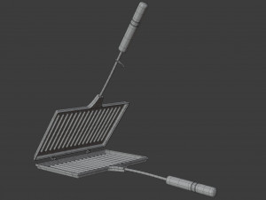 stovetop toaster Modello 3D