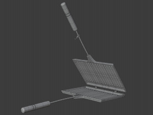 stovetop toaster Modello 3D