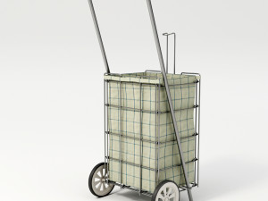 tote cart 3D 모델