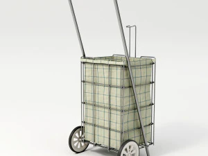 w&oacute;zek Model 3D