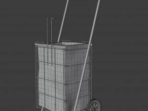 w&oacute;zek Model 3D