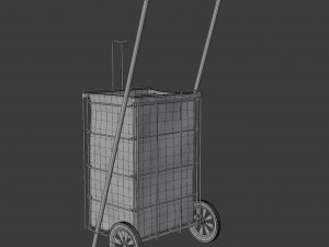 tote cart 3D 모델
