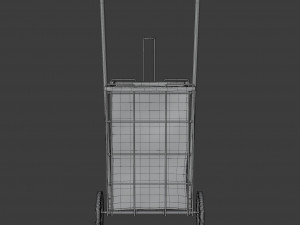 tote cart 3D 모델