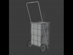 tote cart 3D 모델