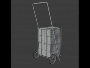 w&oacute;zek Model 3D