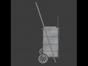 tote cart 3D 모델