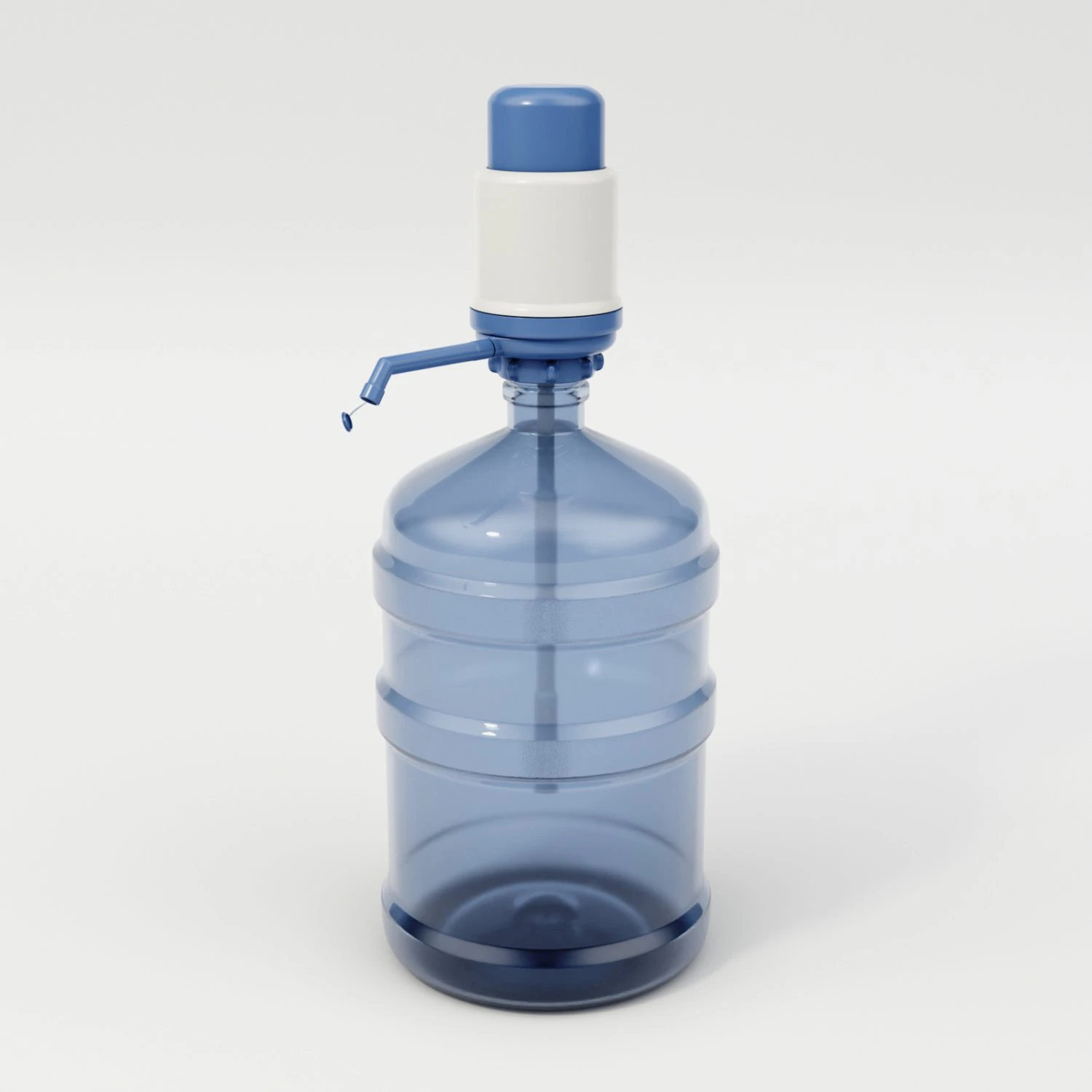 hand press water dispenser 3D Model .c4d .max .obj .3ds .fbx .stl .blend