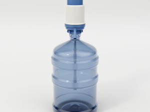 hand press water dispenser 3D मॉडल