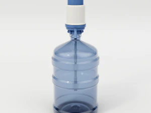 hand press water dispenser 3D Model