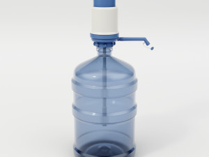 hand press water dispenser 3D मॉडल