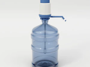 hand press water dispenser 3D Model