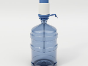 hand press water dispenser 3D मॉडल