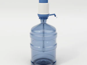 hand press water dispenser 3D Model