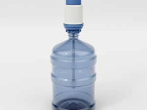 hand press water dispenser 3D मॉडल