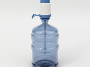 hand press water dispenser 3D मॉडल
