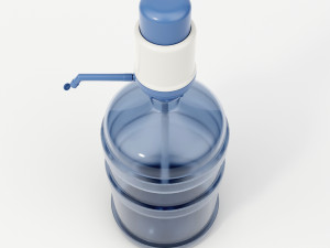 hand press water dispenser 3D मॉडल