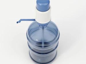 hand press water dispenser 3D Model