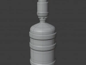 hand press water dispenser 3D Model