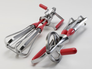 rotary egg beater 3D Model