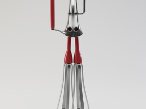 rotary egg beater Model 3D