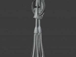 rotary egg beater Model 3D