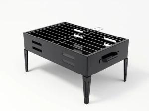 portable barbecue grill 3D Model