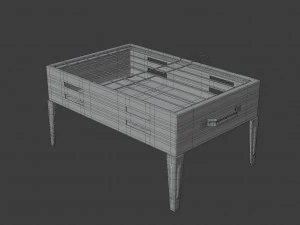 portable barbecue grill 3D Model