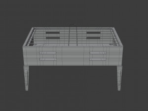 portable barbecue grill 3D Model