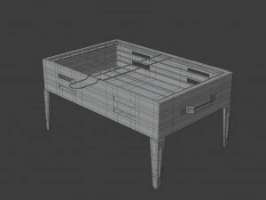 portable barbecue grill 3D Model