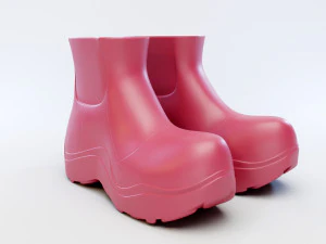 bv puddle boots 3D Model