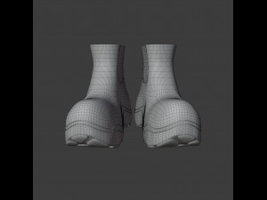 bv puddle boots 3D-Modell