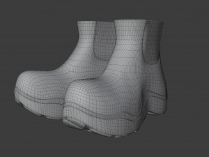 bv puddle boots 3D-Modell